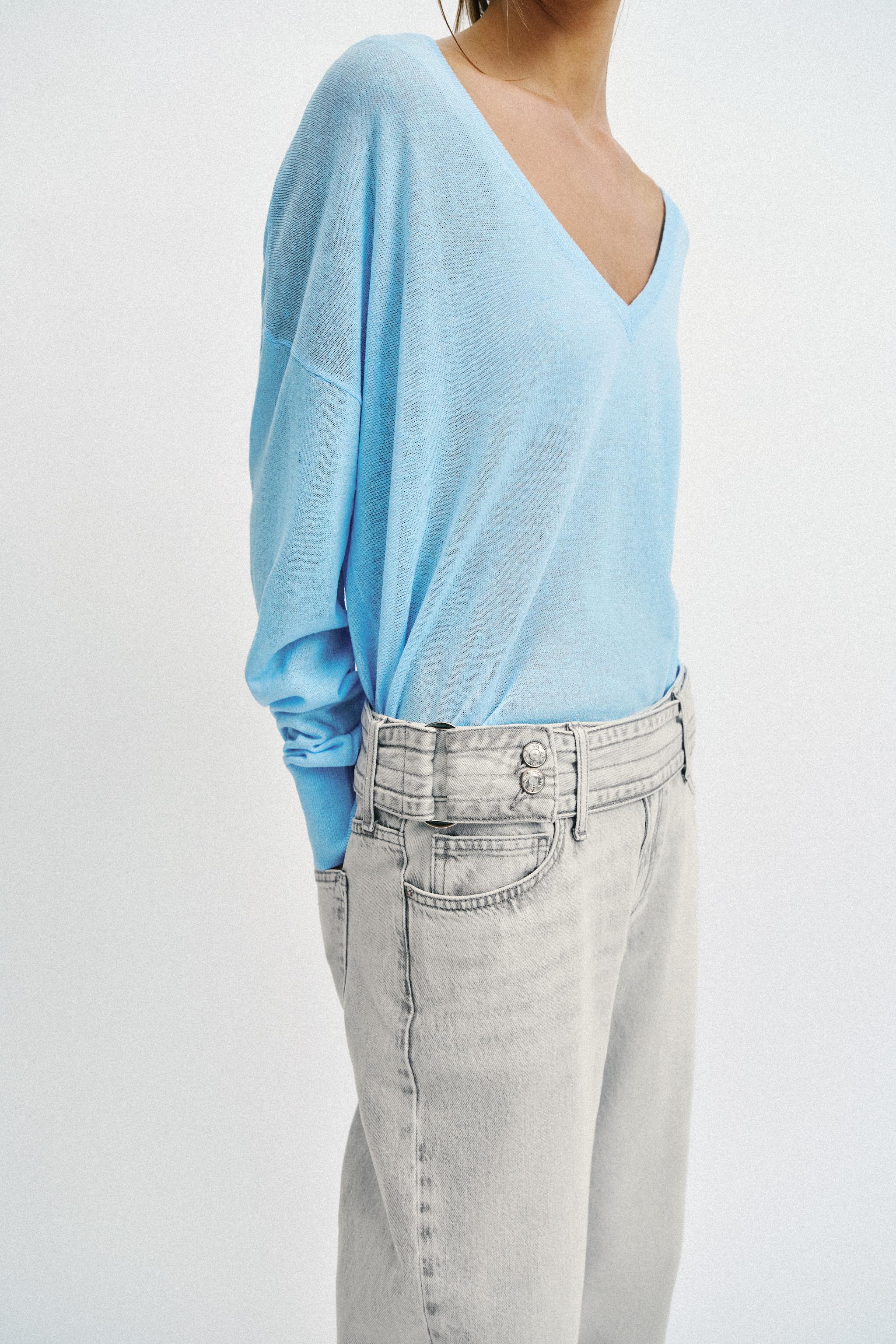 Z1975 LOW RISE STRAIGHT LEG JEANS WITH BELT