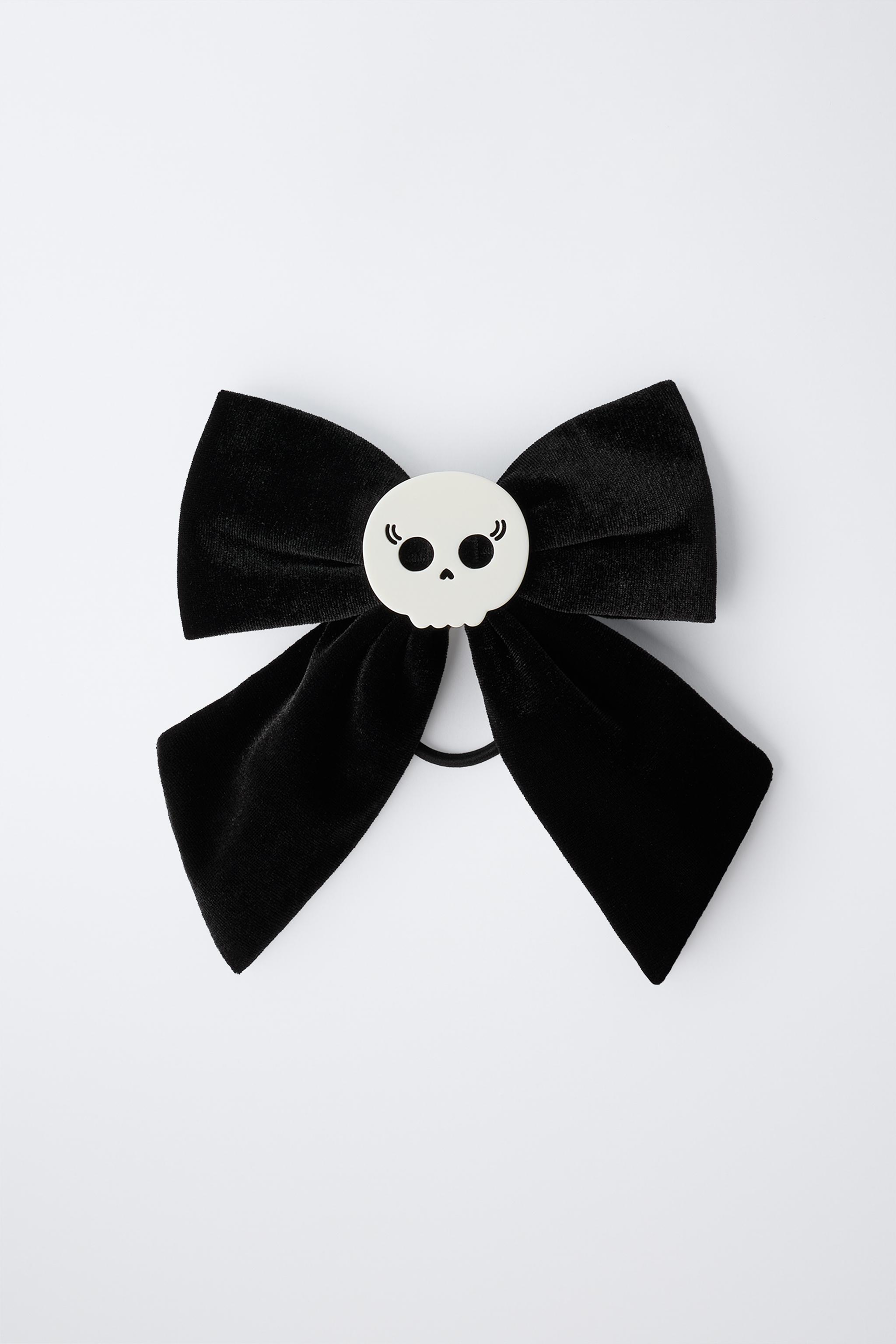 黒 ベルベット リボン付き シュシュ Beaurance （ビューランス）】シュシュ付きベルベットリボン