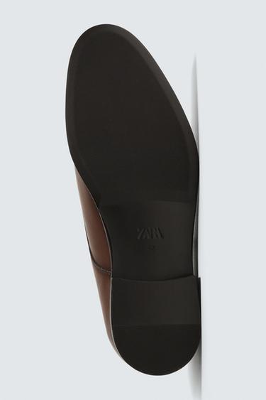 CHAUSSURES CHIC EN CUIR - Marron de Zara - Image 3