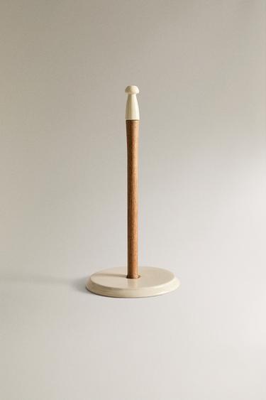 Zara KERAMIČKI DRŽAČ KUHINJSKOG PAPIRA – krema