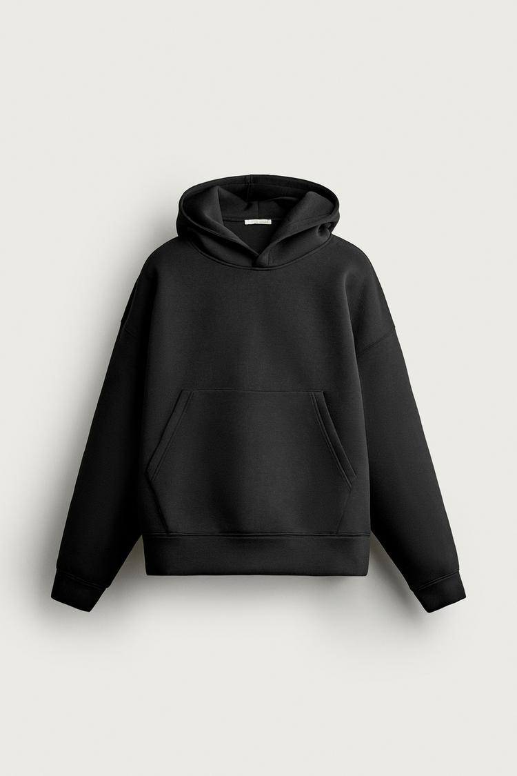 Sudadera técnica boxy fit