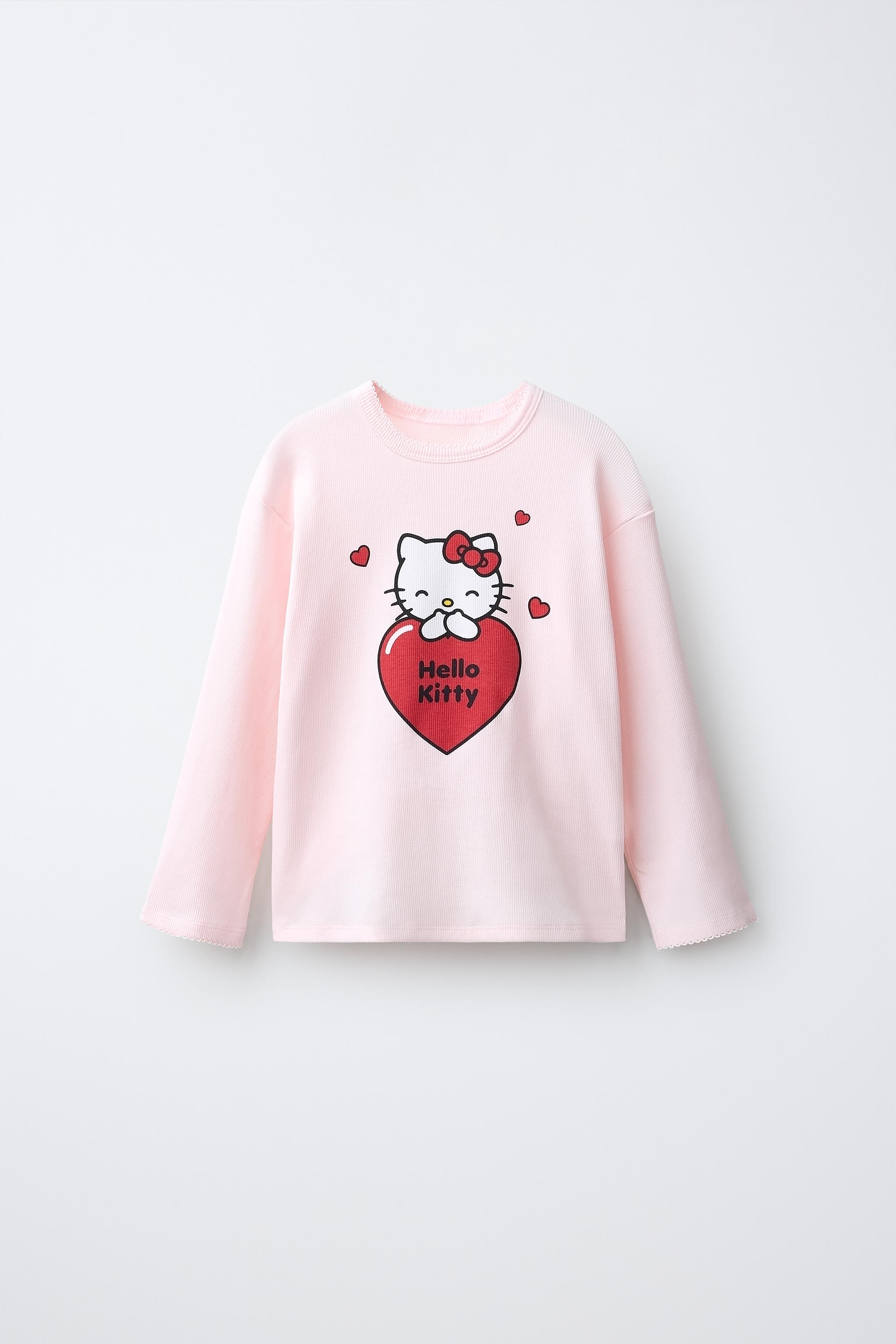 2-6 YEARS/ HELLO KITTY © SANRIO PYJAMAS — Light pink