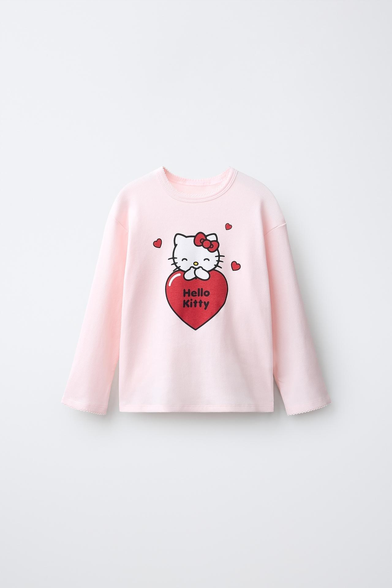 2-6 YEARS/ HELLO KITTY © SANRIO PYJAMAS — Light pink