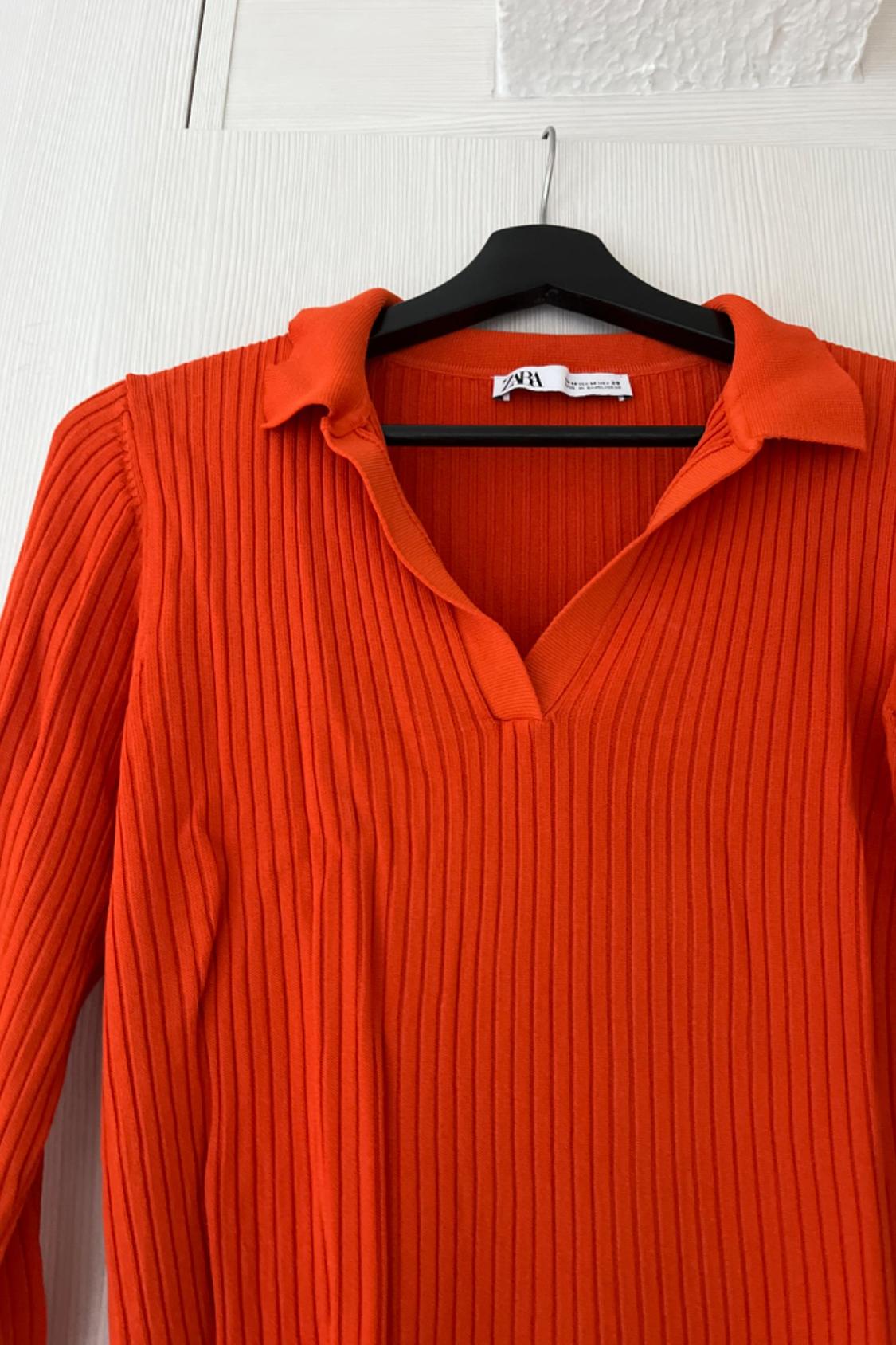 RIBBED KNIT POLO SHIRT - Image 2
