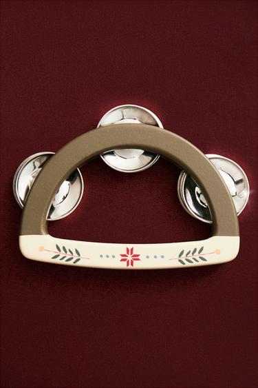 CHILDREN’S CHRISTMAS TAMBOURINE TOY - Multicoloured by Zara