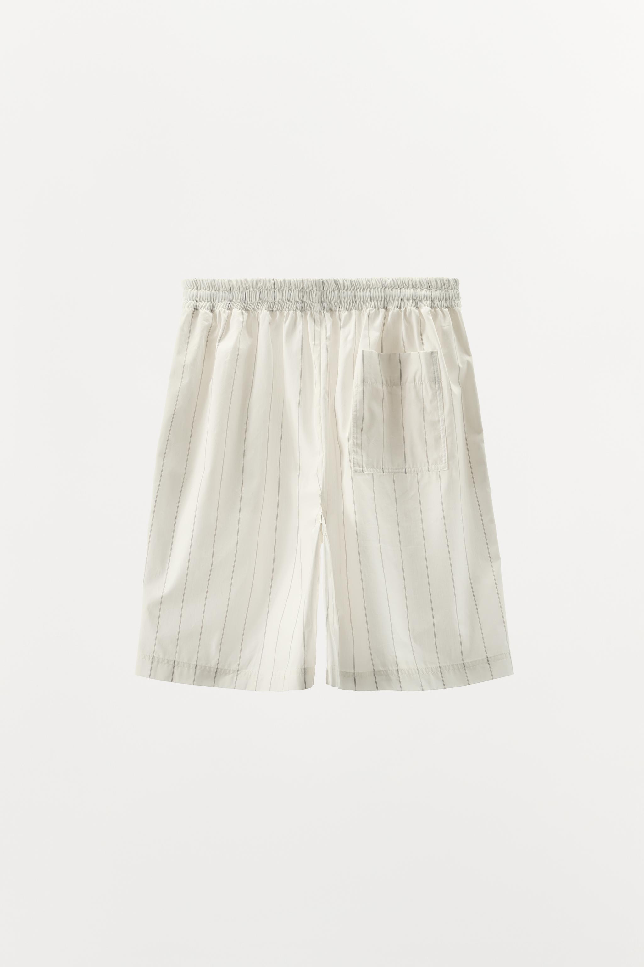 SHORT DE PYJAMA BOXER À RAYURES