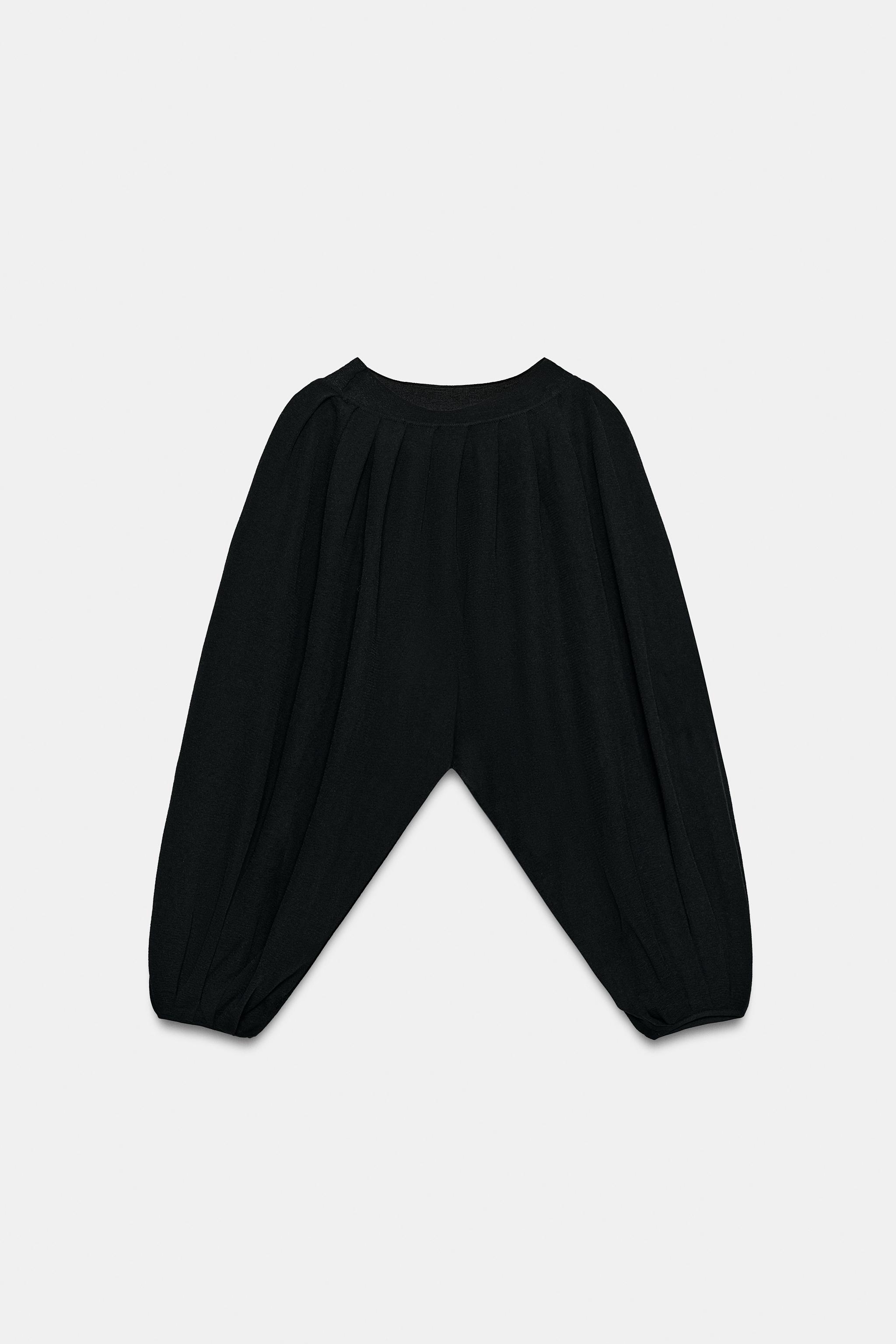 ファインニットケープトップス - ブラック | ZARA Japan / 日本