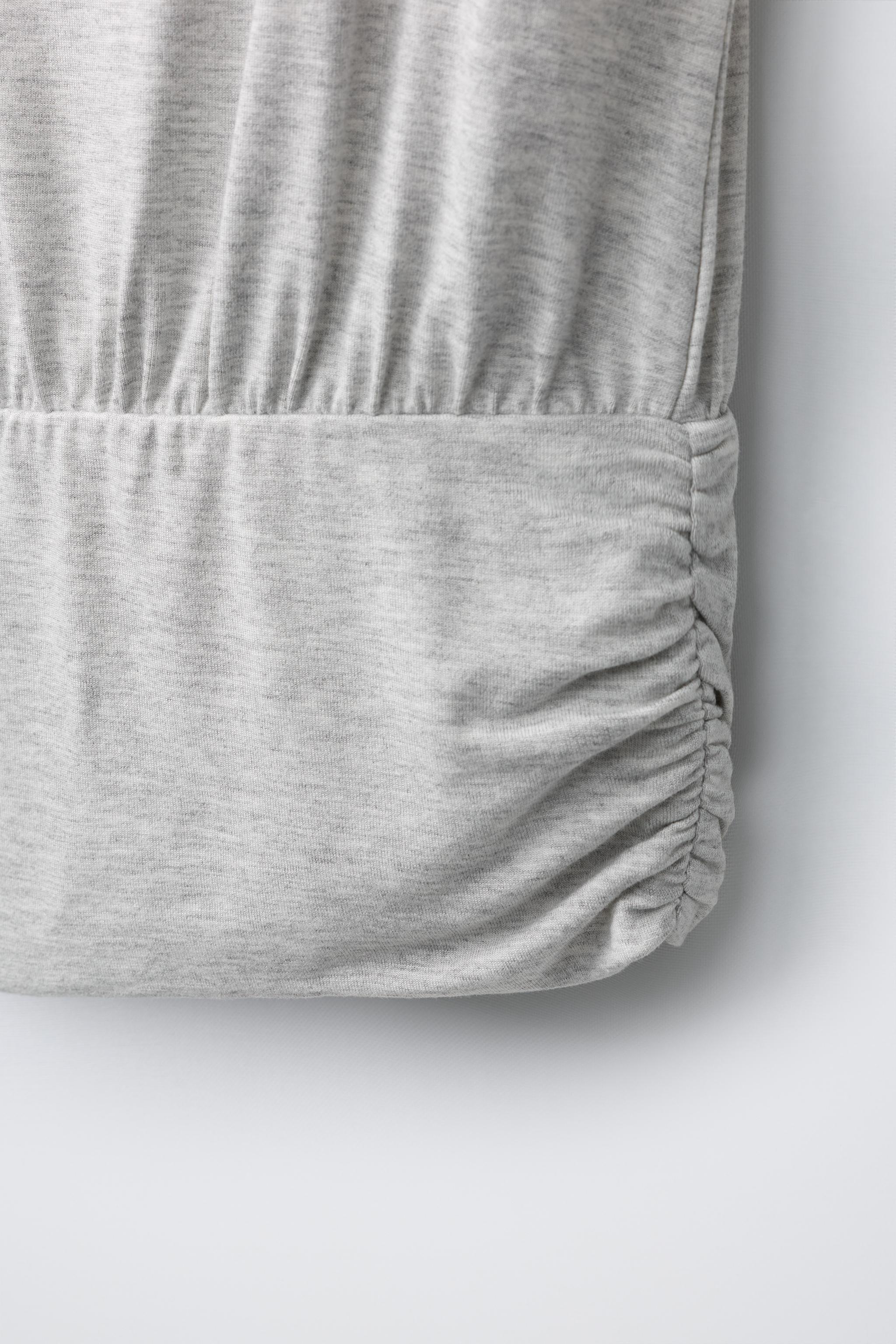 T-SHIRT FLUIDE À CEINTURE