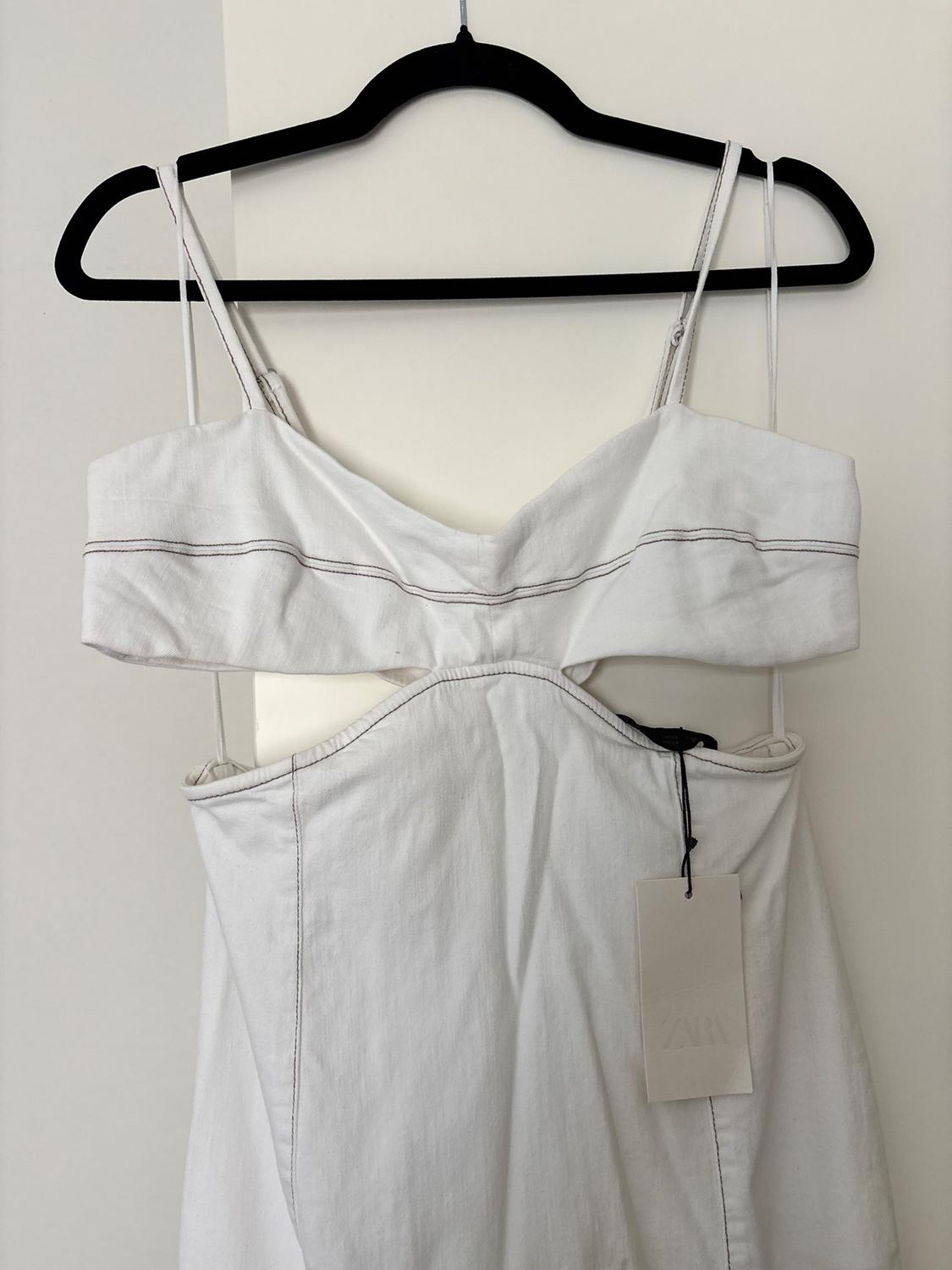 Z1975 MIDI DENIM CUT OUT DRESS - Image 2
