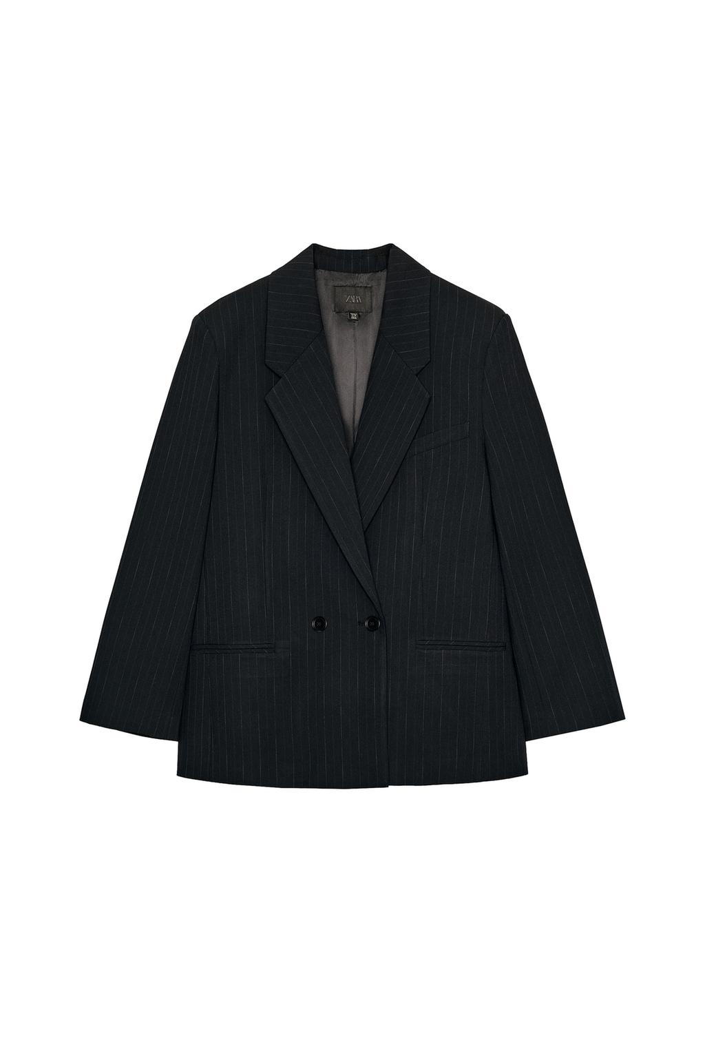 OVERSIZED PINSTRIPE BLAZER - image 3
