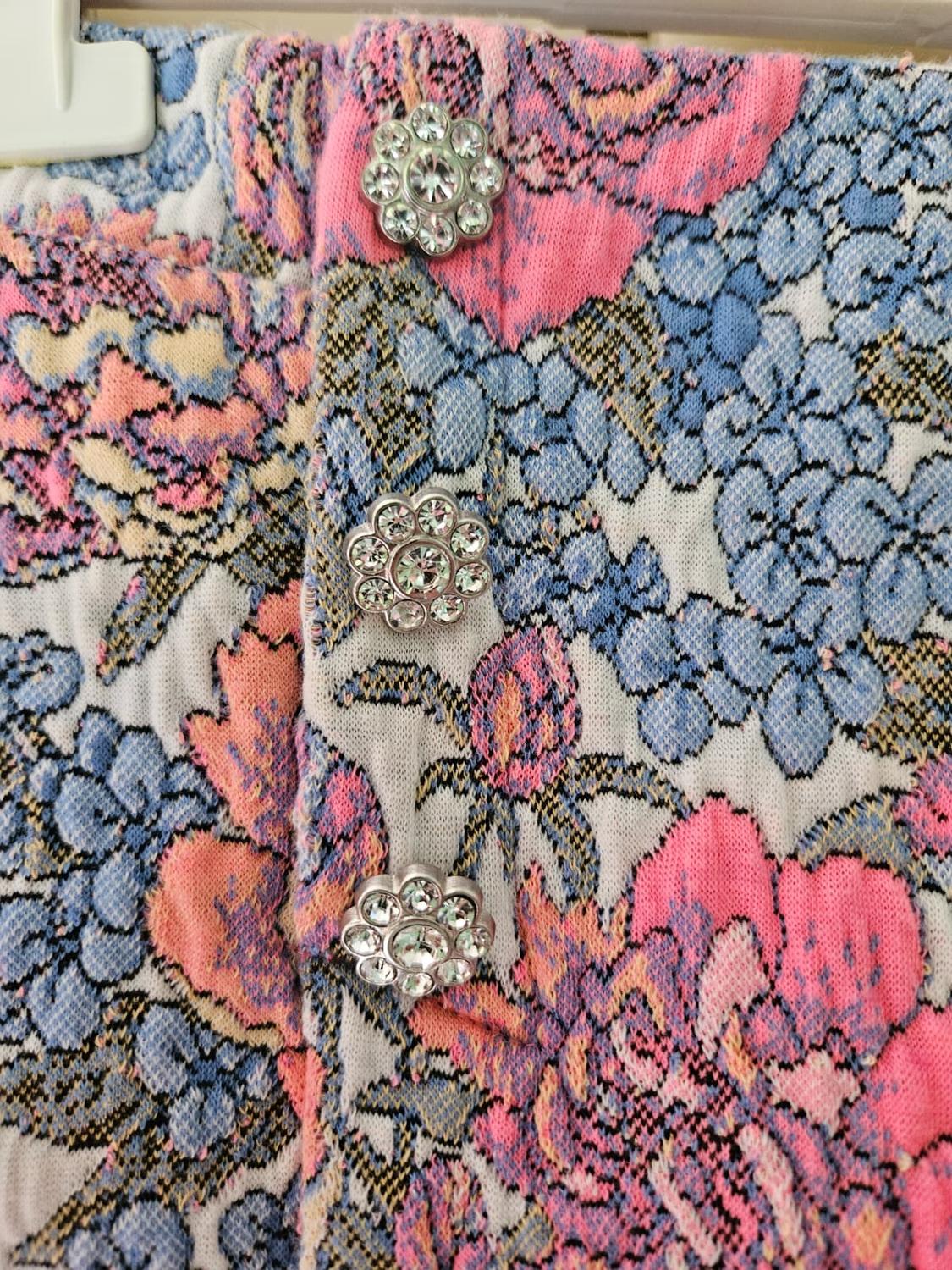 RHINESTONE JACQUARD SHORTS - Image 3
