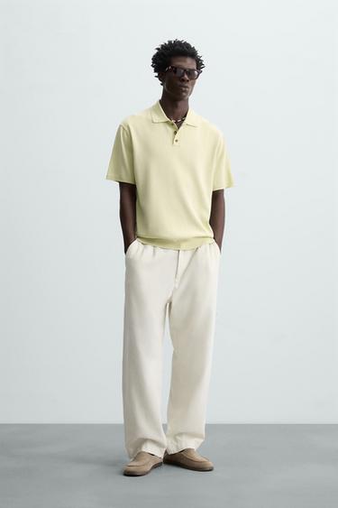 POLO PUNTO ALGODÓN LAVADO - Lima de Zara - Imagen 0