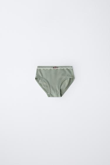 1 1/2-6 ANS/ LOT DE SIX CULOTTES À DENTELLE - Multicolore de Zara - Image 2