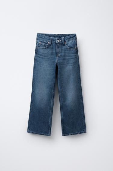 Zara WIDE LEG JEANS - Bluish