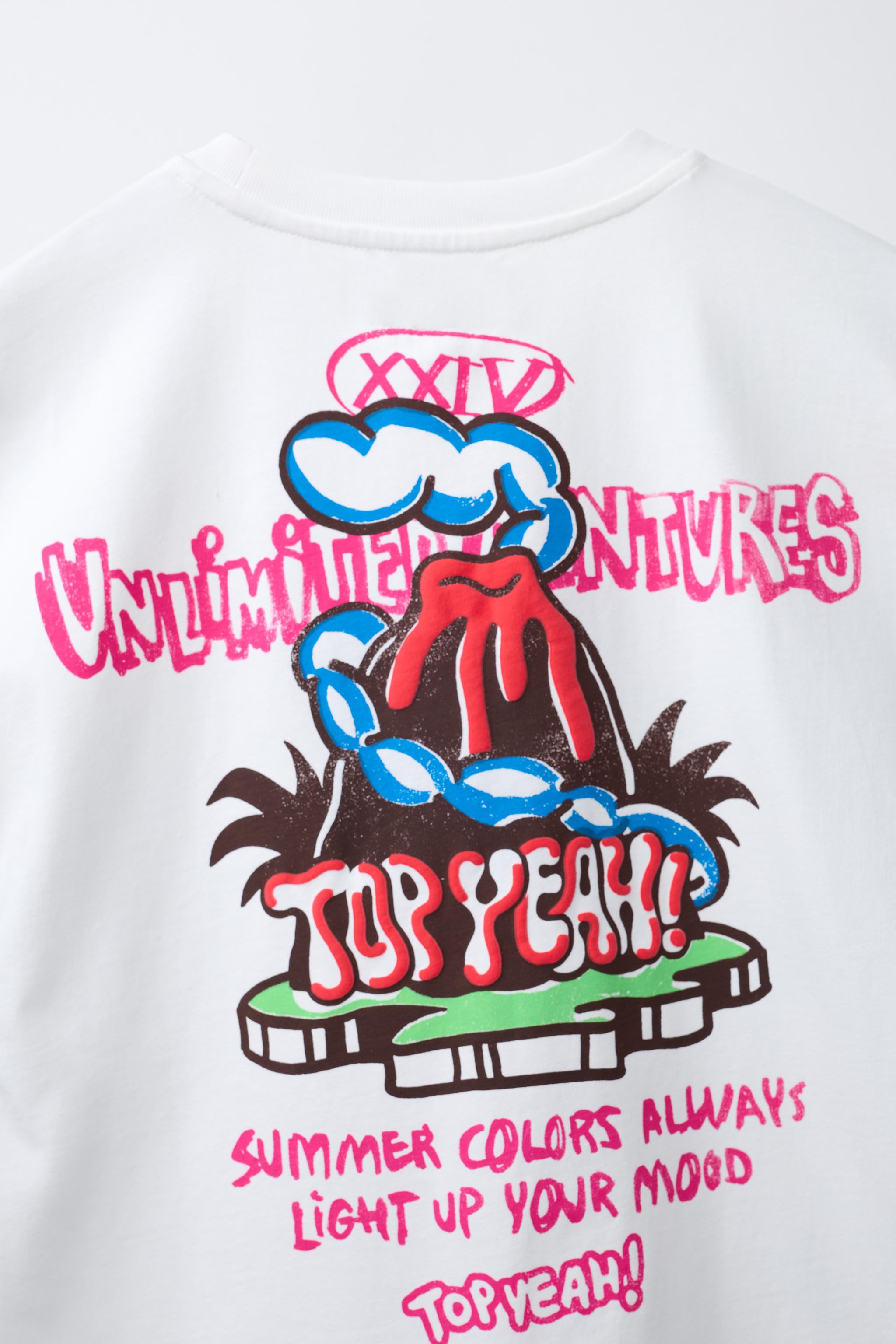 VOLCANO PRINT T-SHIRT