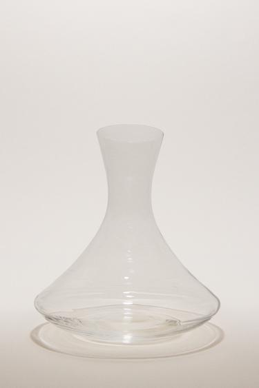 CRYSTALLINE GLASS DECANTER - Transparent by Zara