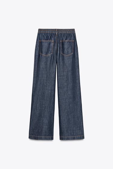 JEAN Z1975 WIDE LEG NERVURE - Bleu de Zara - Image 5