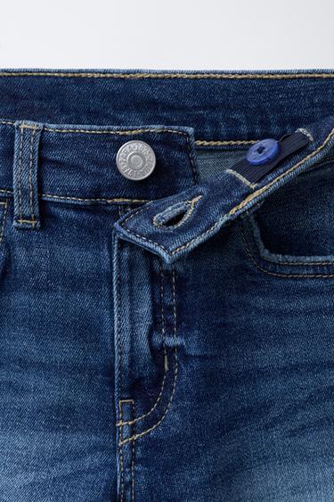 RIPPED SKINNY JEANS - Blue by Zara - Image 2