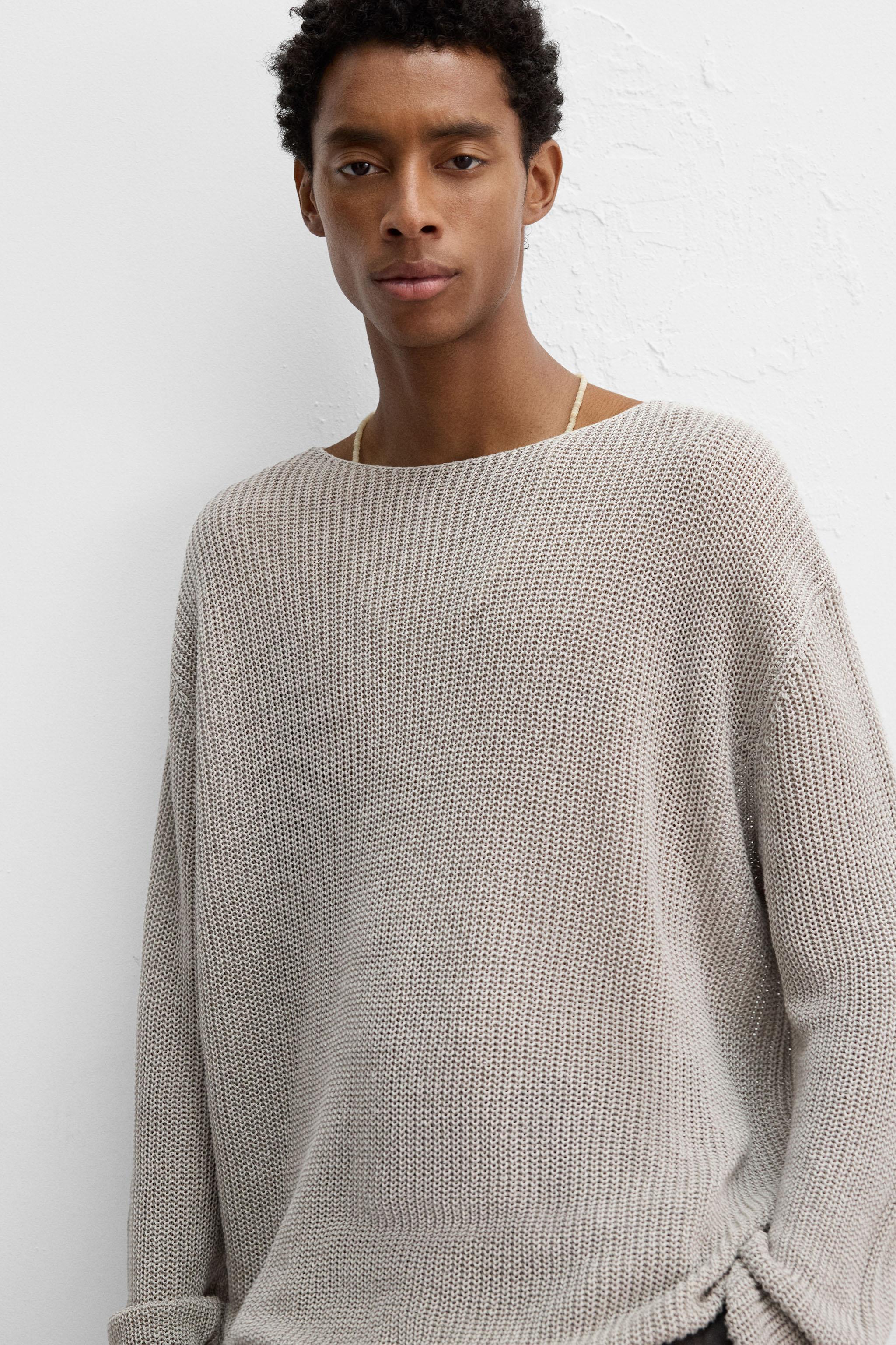 PULL AJOURÉ EN CHANVRE