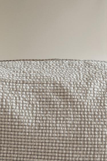 TROUSSE DE TOILETTE ENFANT CARREAUX VICHY - Gris de Zara - Image 3