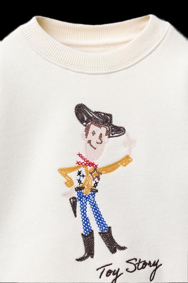 BUDDY TOY STORY © DISNEY PIXAR EMBROIDERED SWEATSHIRT - Ecru by Zara