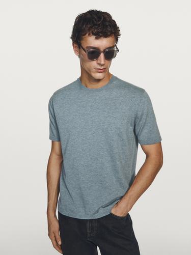 Zara Knit cotton T-shirt - 456