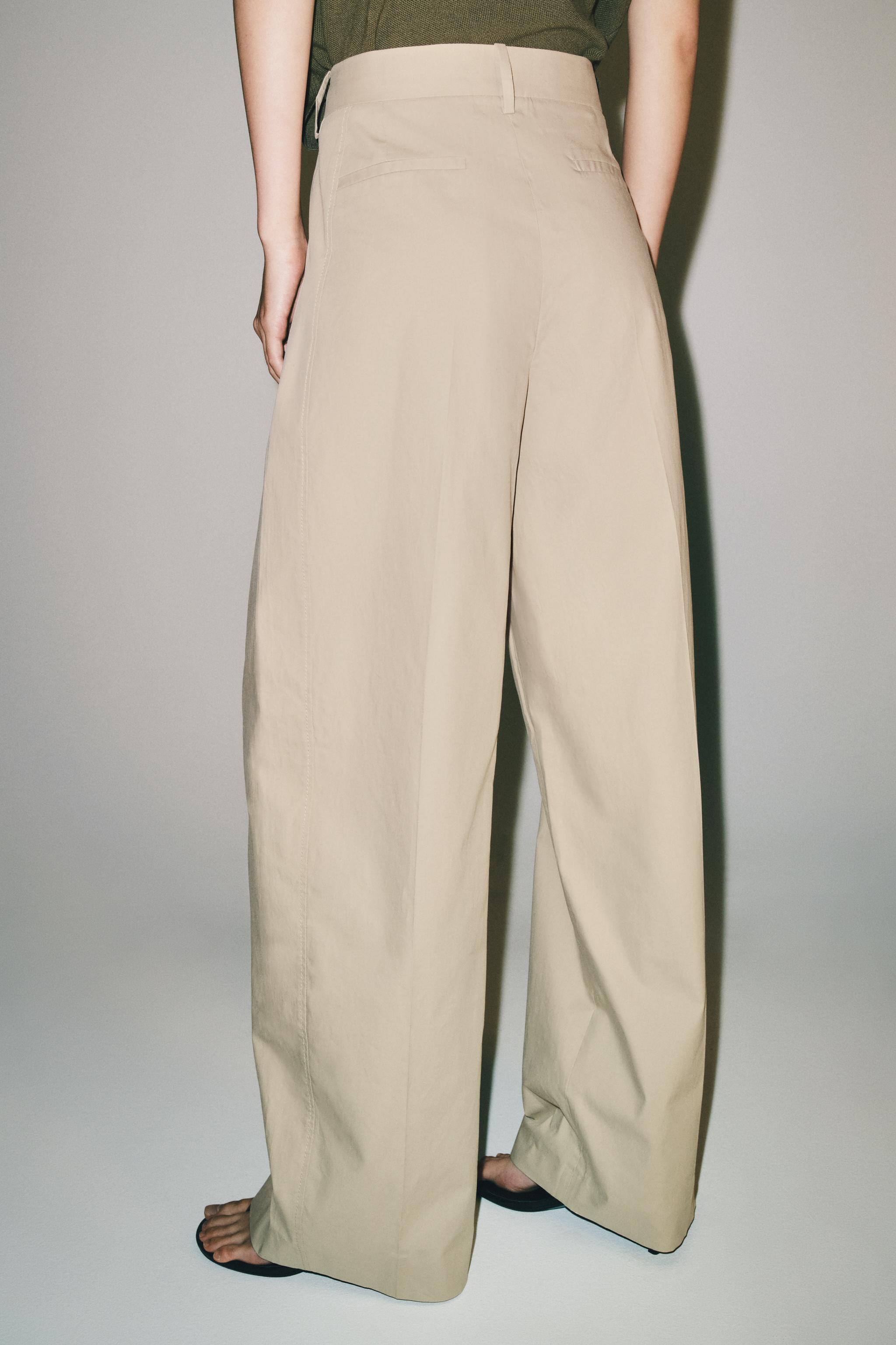 ZW COLLECTION POPLIN PANTS