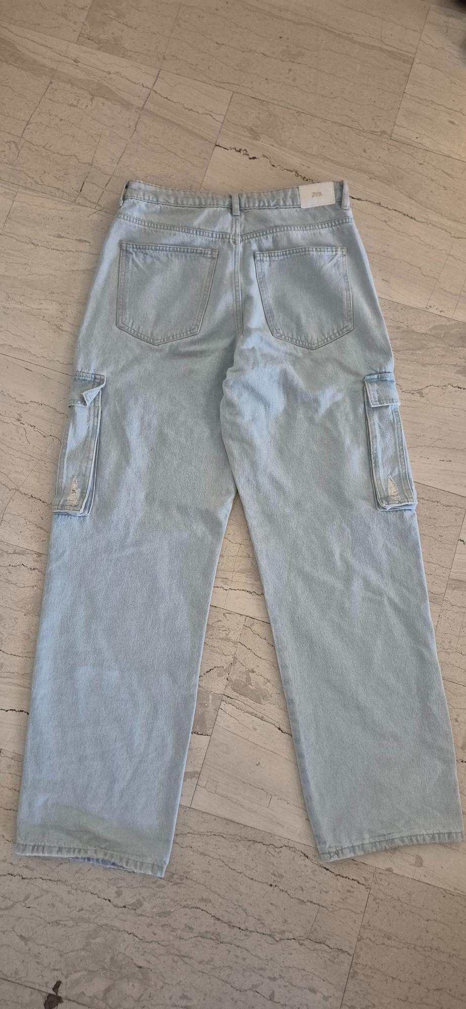 Z1975 MID-WAIST BALLOON CARGO JEANS - Image 2