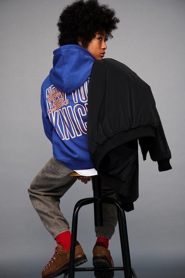 ХУДІ NBA - NEW YORK KNICKS - Блакитний Zara