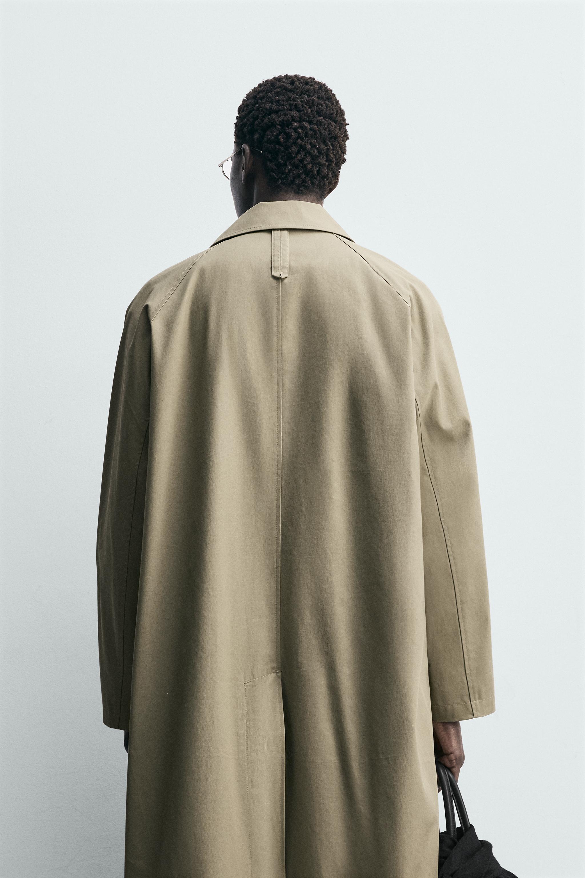 RELAXED FIT TRENCH COAT