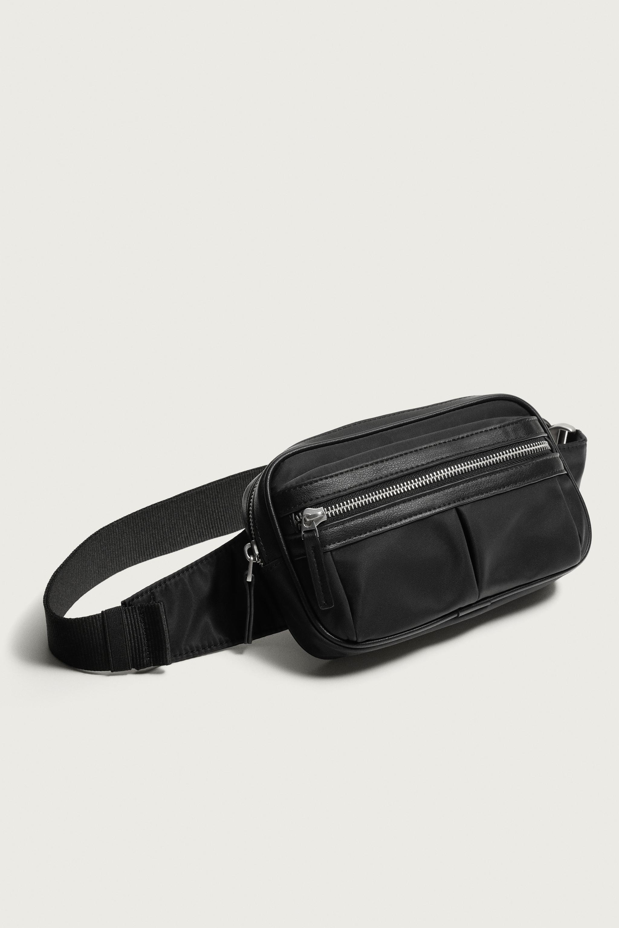 COMBINATION TECHNICAL BELT BAG — Black (alternate view)