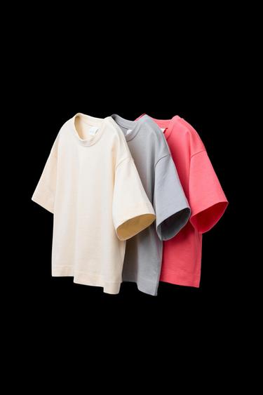 3-PACK OF PLAIN T-SHIRTS - Various by Zara - Image 0