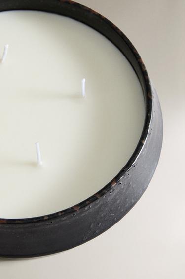 (780 G) AMBER VANILLA SCENTED CANDLE - stone by Zara - Image 2