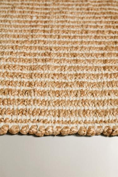 NON-SLIP JUTE RUG - Ecru / Beige by Zara - Image 2