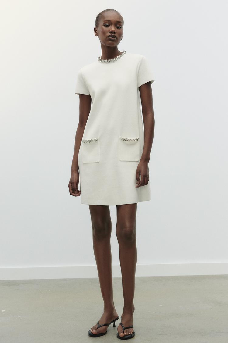 robe blanche robe Ã©tÃ© 2021 femme Robe Blanche Robe Zara Femme Ete 2021 Robe Zara Crème Blanc Robe D