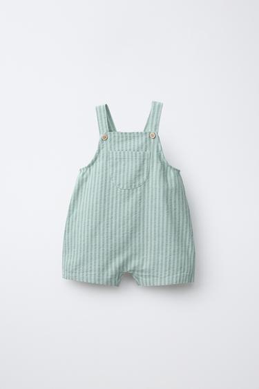 PETO CORTO RAYAS - Verde agua de Zara - Imagen 0