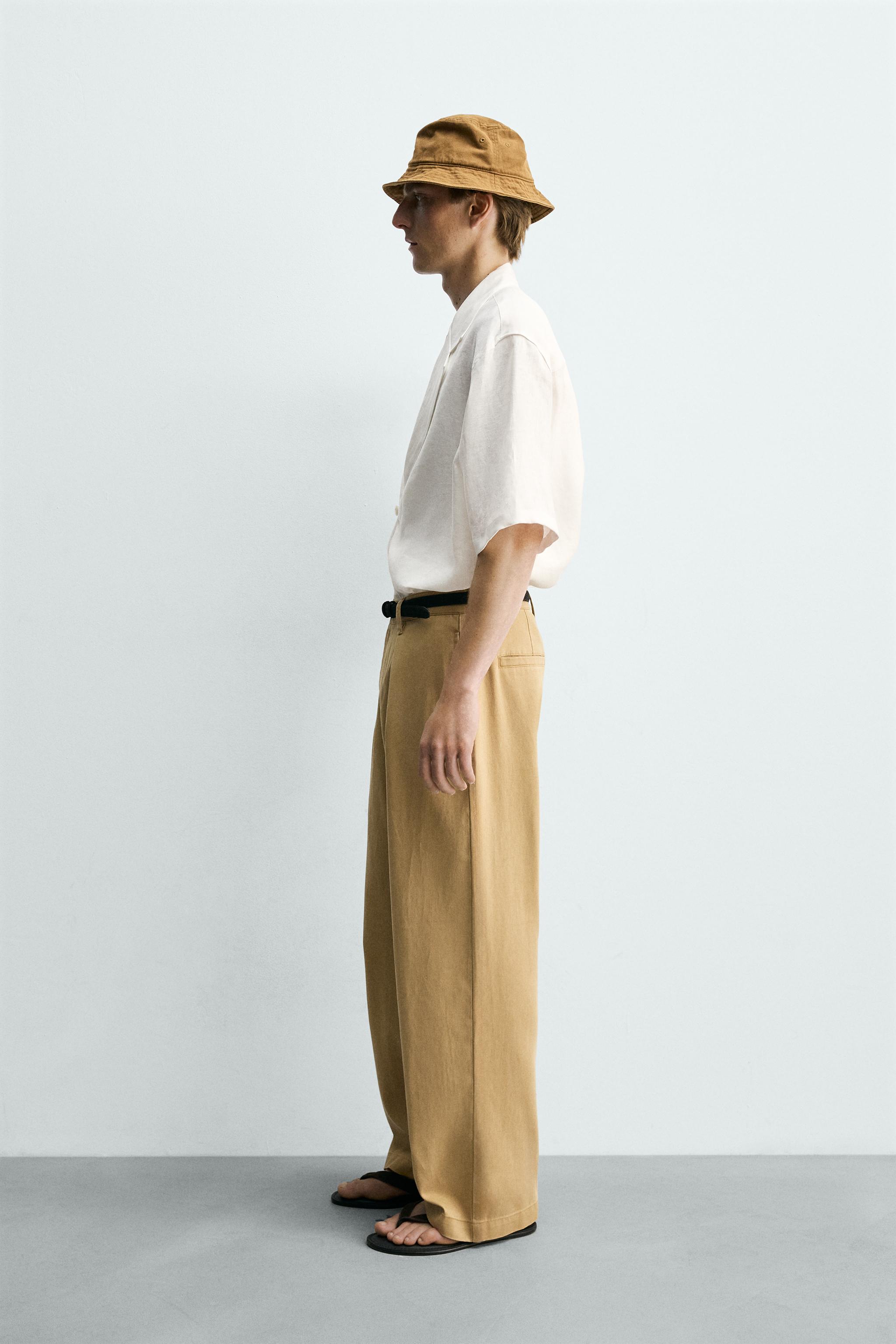 100% LINEN KIMONO SHIRT