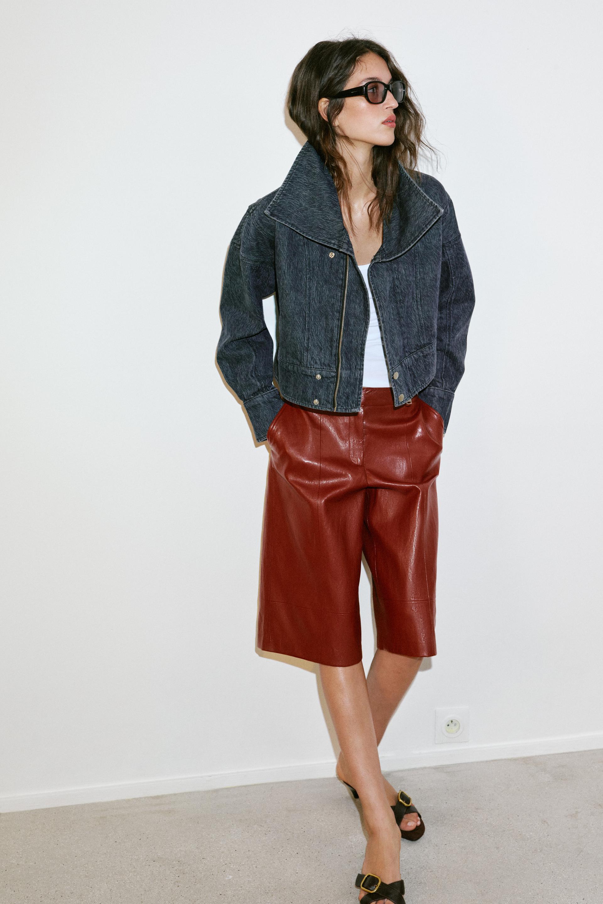 Z1975 Cropped Denim Jacket