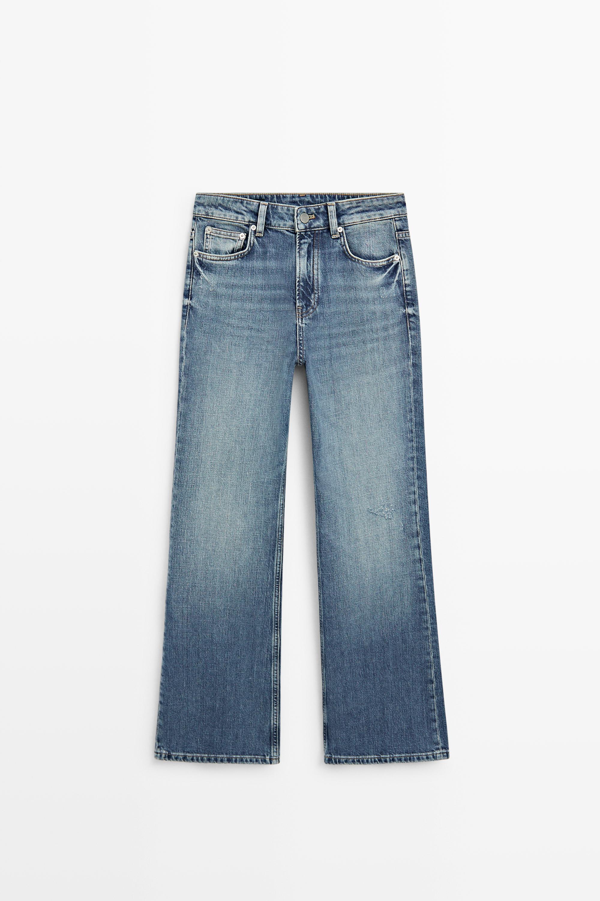 Jean bootcut taille haute