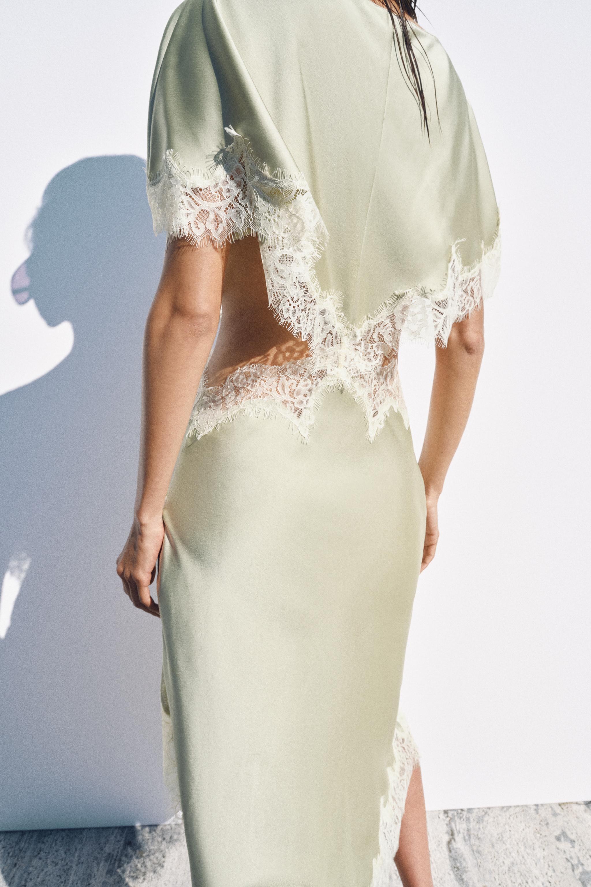 ZW COLLECTION CUT OUT LACE DRESS