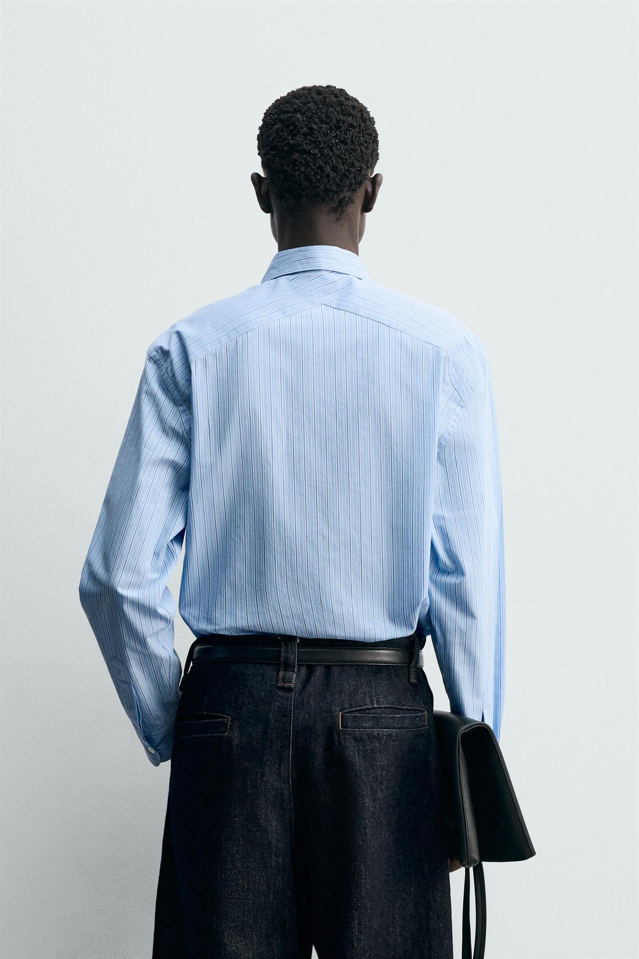 CHEMISE RELAXED FIT À RAYURES