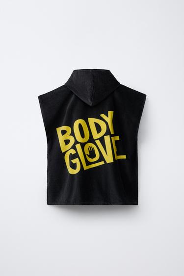 BODY GLOVE © TOWEL PONCHO - Black by Zara - Image 1