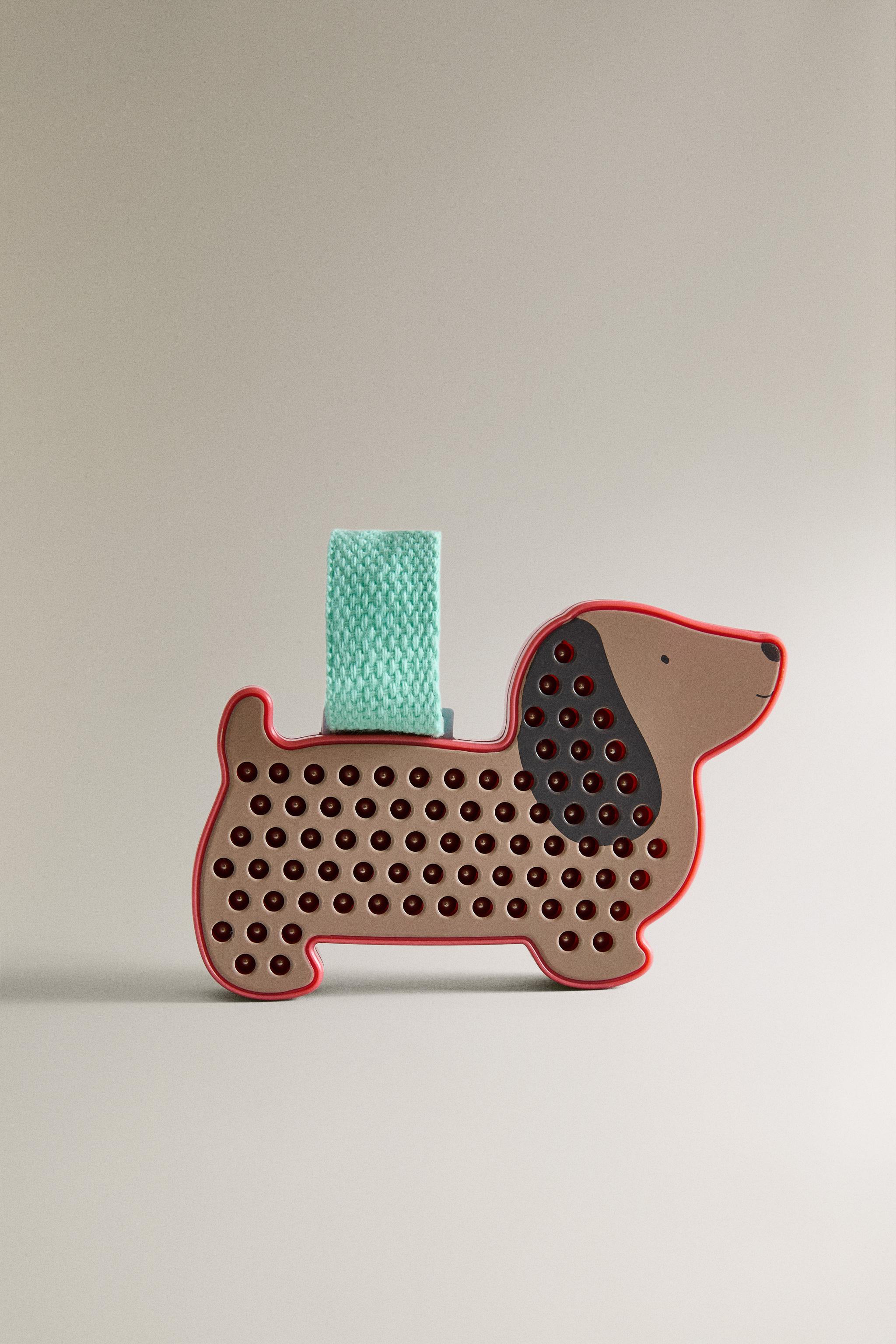 KIDS' MAGNETIC DOG TOY — Multicoloured