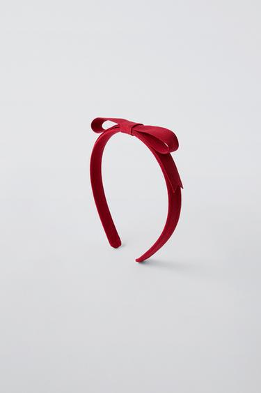 ТОНКИЙ ОБОДОК С БАНТОМ — КРАСНЫЙ от Zara — изображение 0
