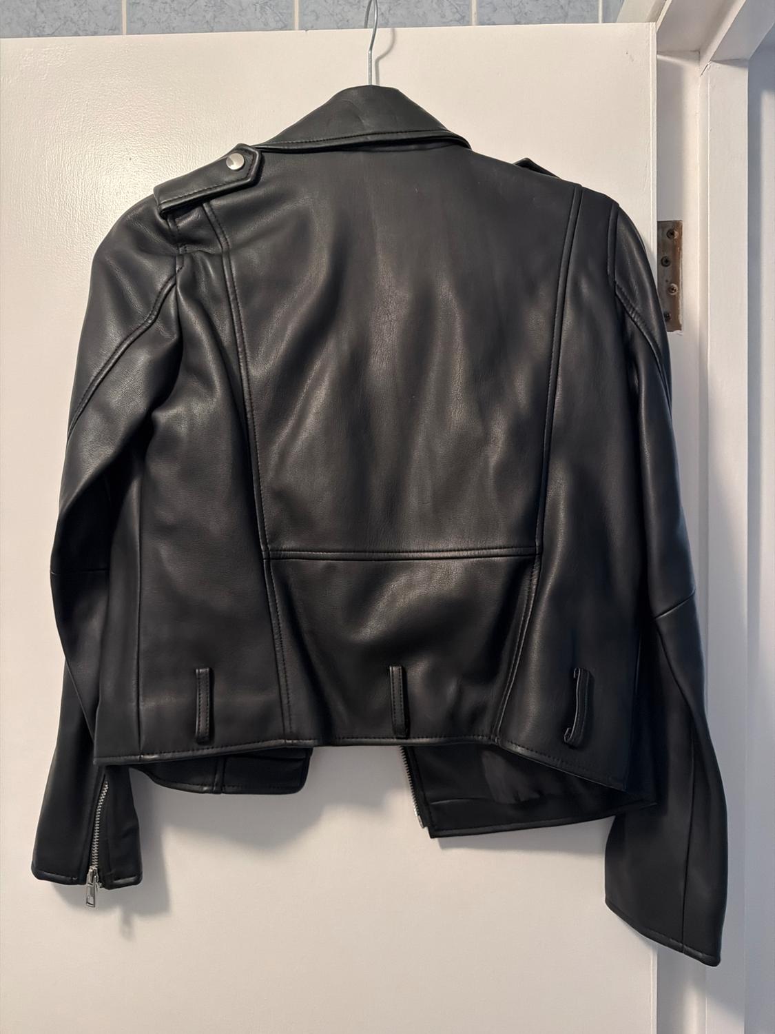 FAUX LEATHER BIKER JACKET - Image 3