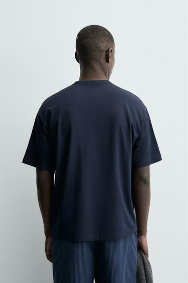 COMBINED STRIPED PYJAMA SET - Navy blue by Zara - Image 2