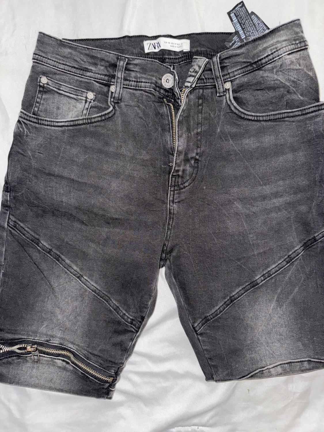 ZIPPERED BIKER JEANS - Image 3