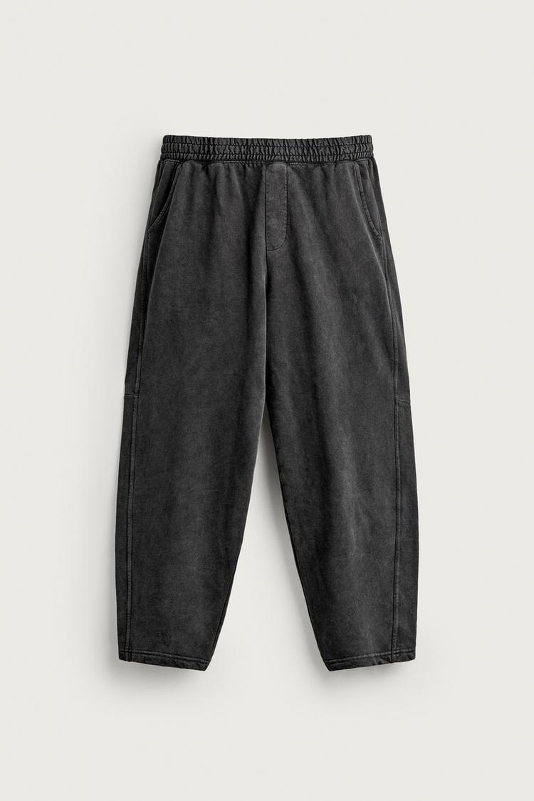 BALLOON FIT JOGGING TROUSERS