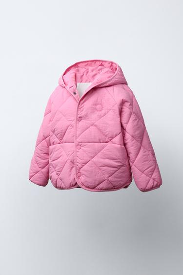 WATER-REPELLENT PADDED JACKET - Pink by Zara