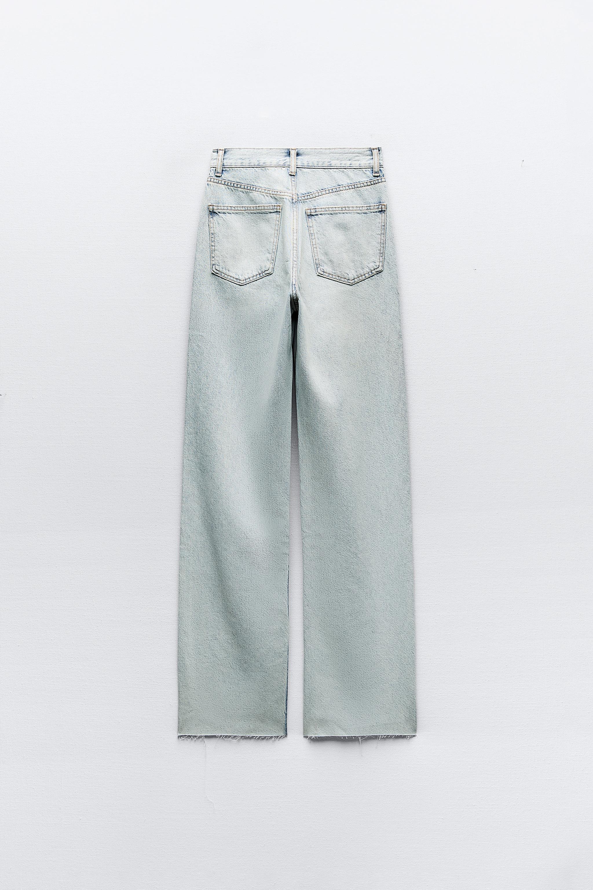 TRF HIGH-RISE WIDE-LEG JEANS